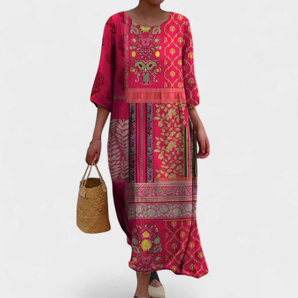 BIRGIT | Boho Maxi Dress