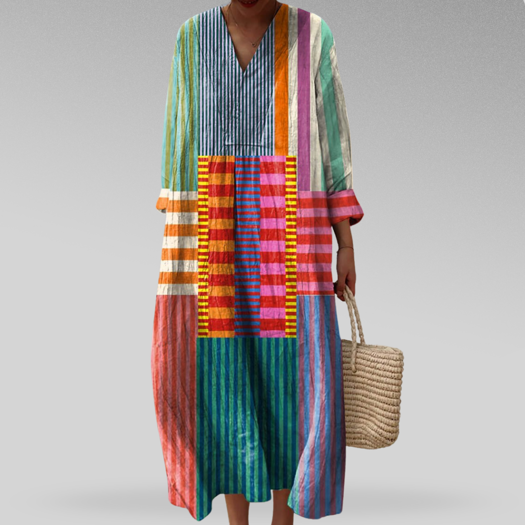 Lia | Chic Geometric Dress