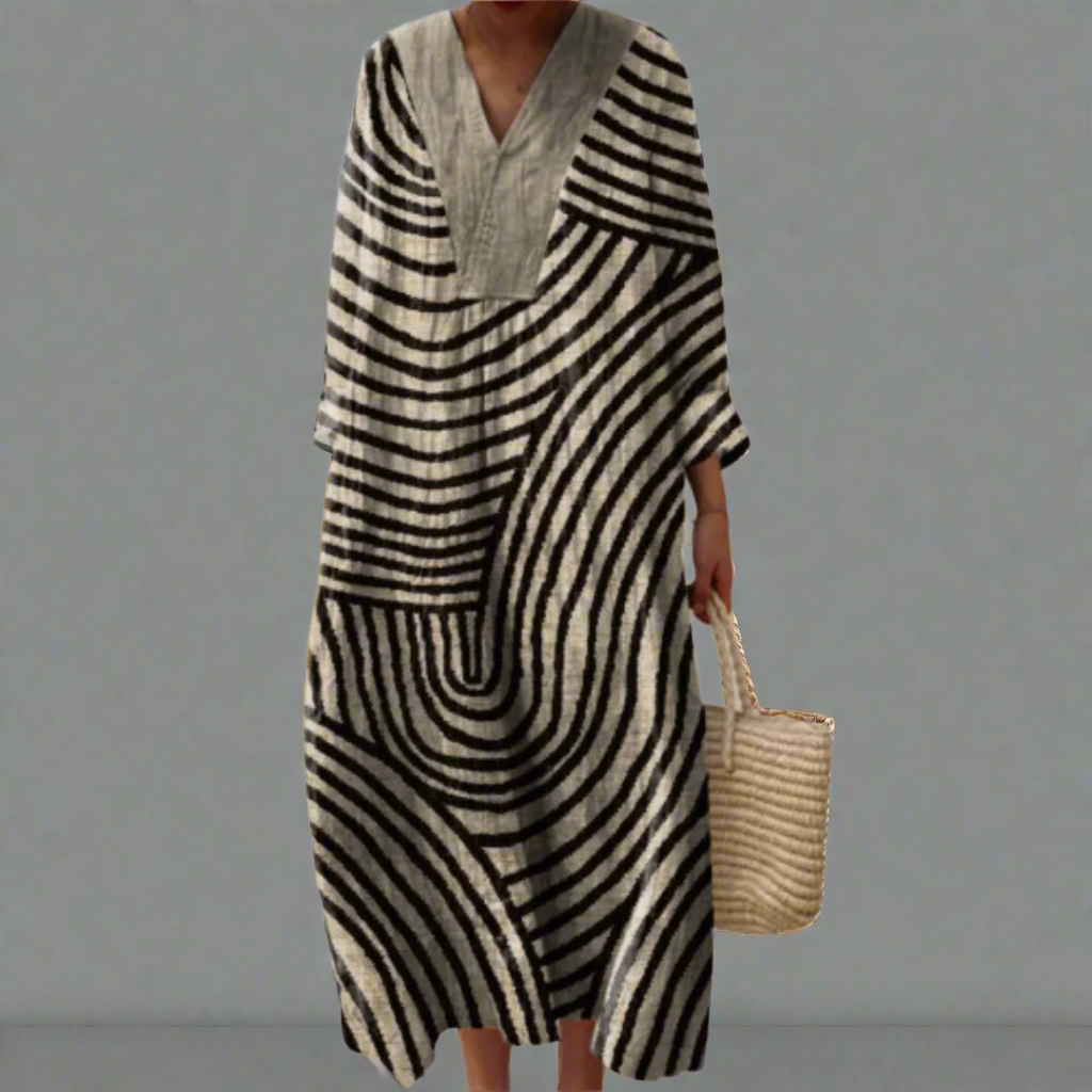 Abigail | Chic Geometric Dress