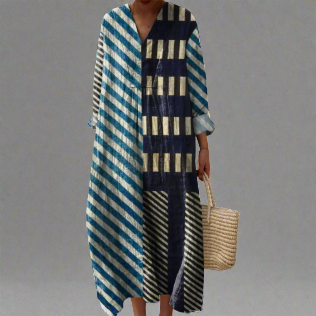 Elissa | Chic Geometric Dress