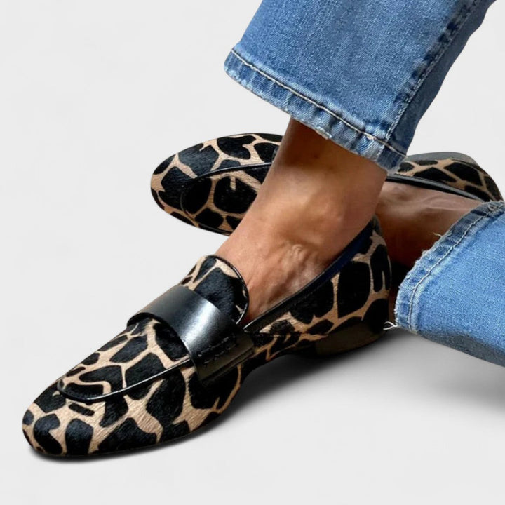 ANNETTE | Animal Print Loafer