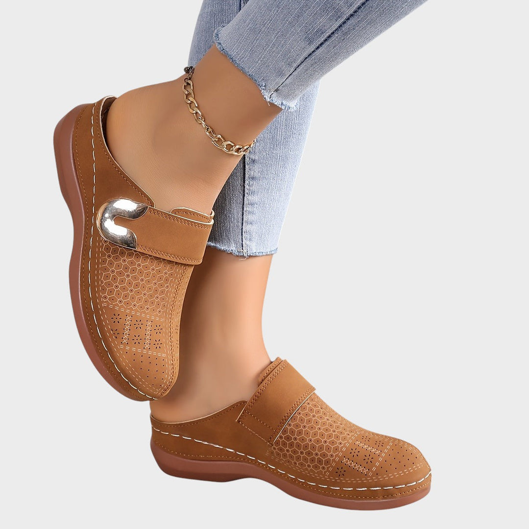 Theodora | Stylish Slip-On Mules with Effortless Comfort
