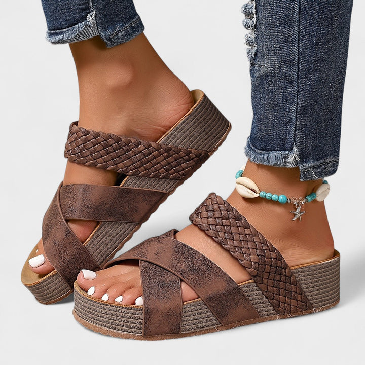 PHILIPPA | Orthopedic Leather Sandals