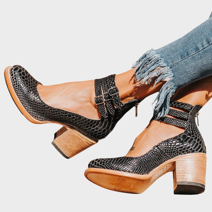 OLIVIA | High Cuffed with Buckle