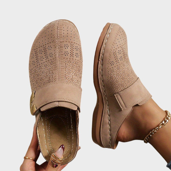 Theodora | Stylish Slip-On Mules with Effortless Comfort