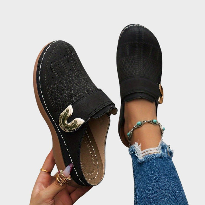 Theodora | Stylish Slip-On Mules with Effortless Comfort