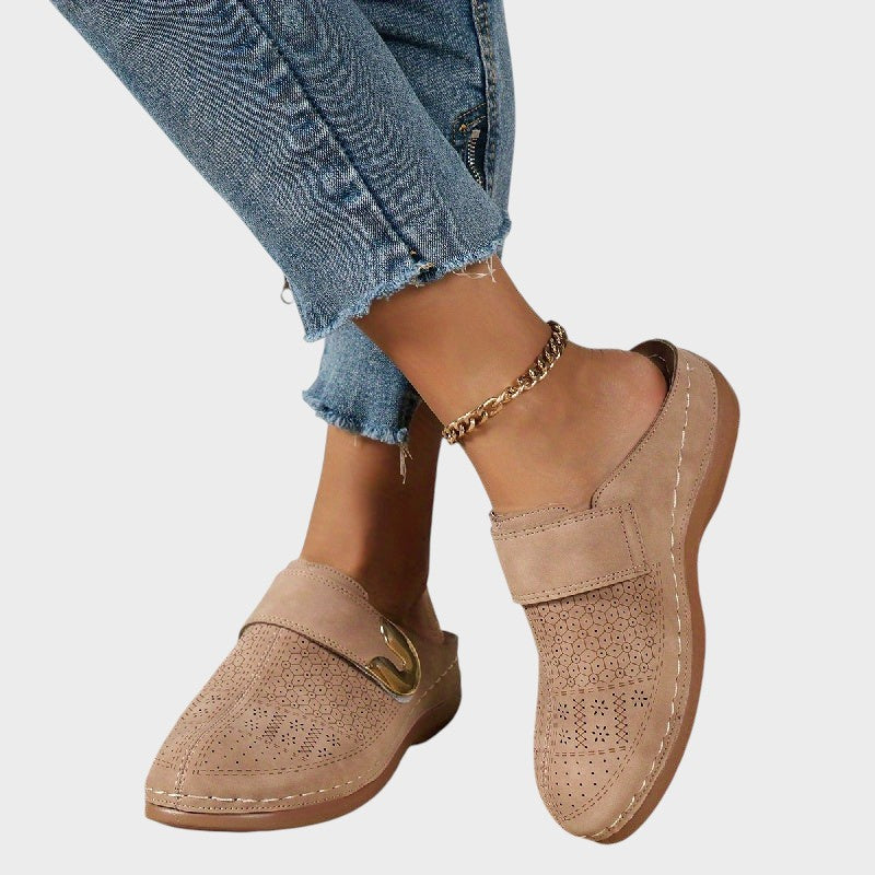 Theodora | Stylish Slip-On Mules with Effortless Comfort