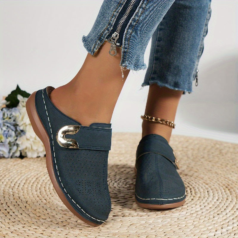 Theodora | Stylish Slip-On Mules with Effortless Comfort