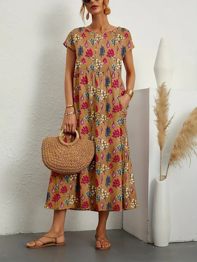 Roselle | Chic Floral Dress