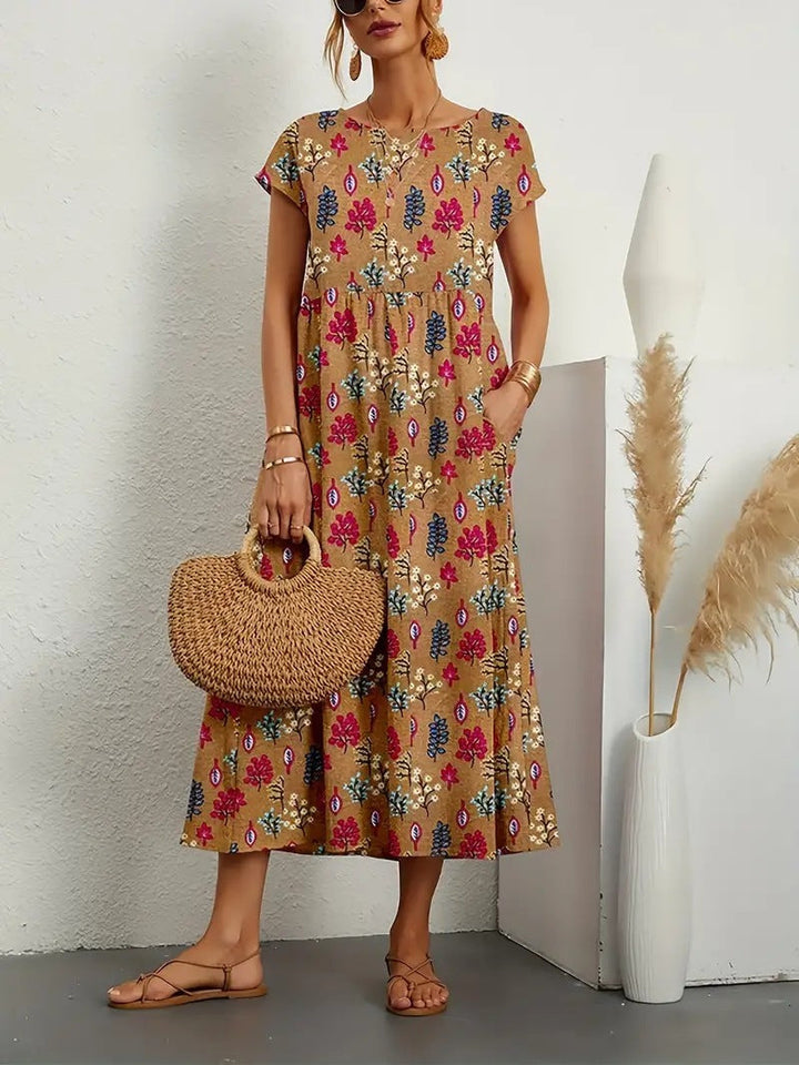 Roselle | Chic Floral Dress