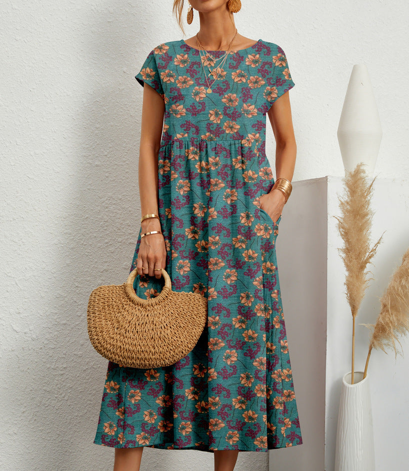 Roselle | Chic Floral Dress