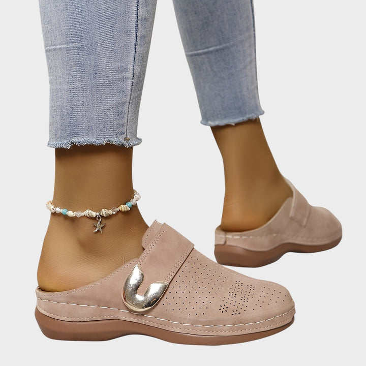 Theodora | Stylish Slip-On Mules with Effortless Comfort
