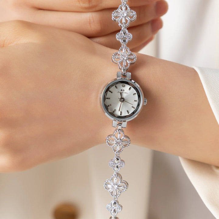 Elara™ | Stylish Gold-Finished Watch with a Fun Design