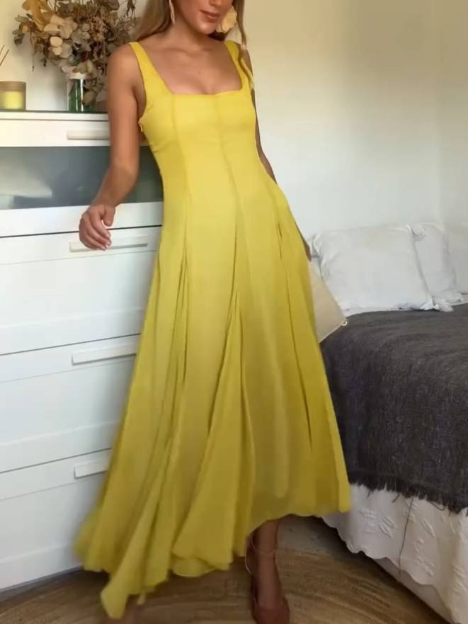 Solmaz – Strappy Casual Maxi Dress