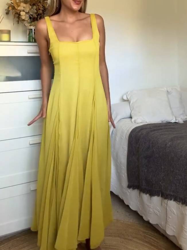 Solmaz – Strappy Casual Maxi Dress