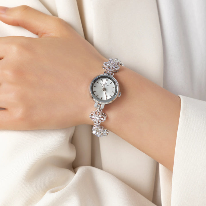 Elara™ | Stylish Gold-Finished Watch with a Fun Design