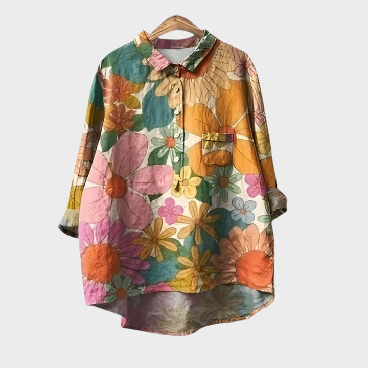 Emma | Classic Flower Blouse