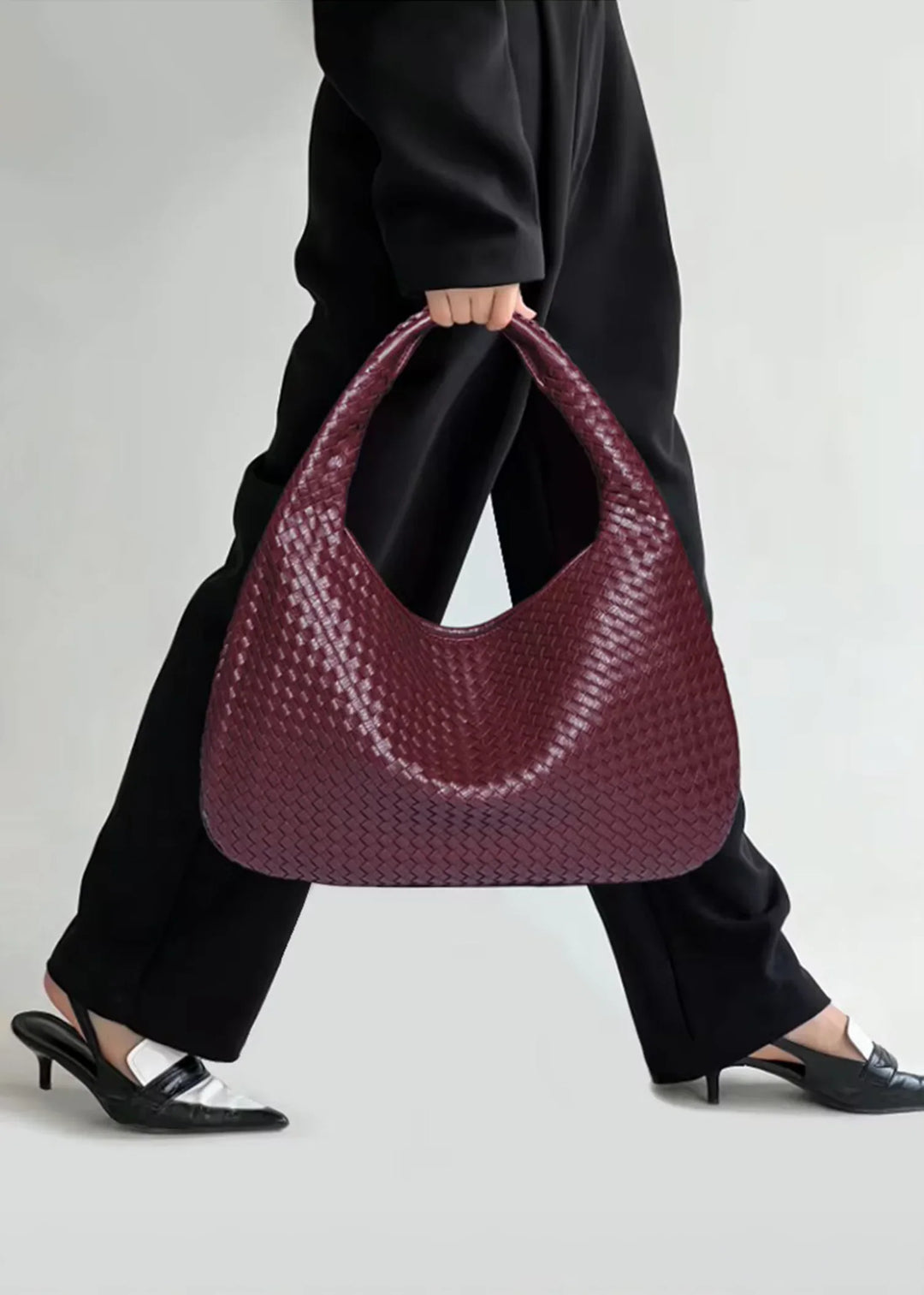 Ava – Tote Bag with Woven Design