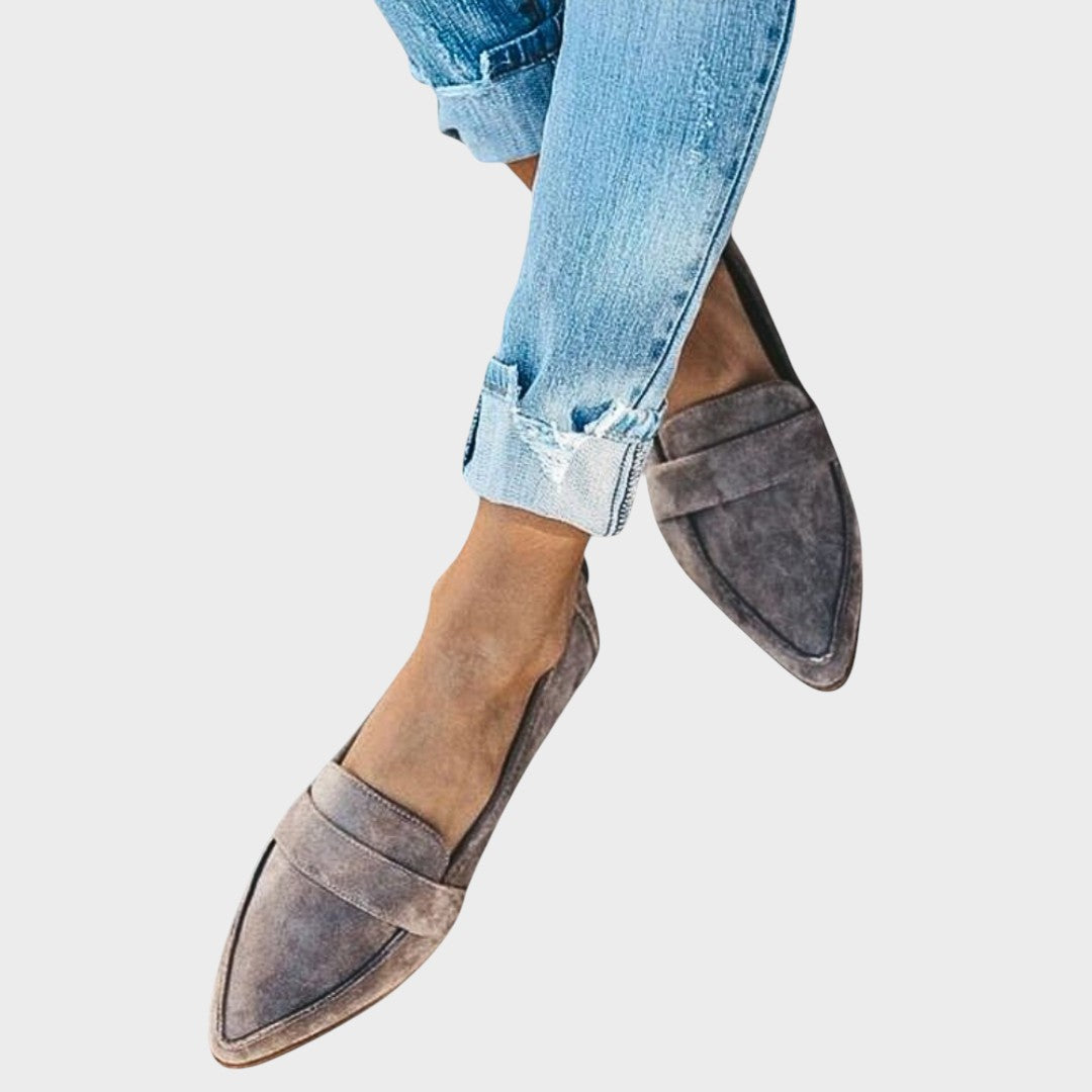 Copenhagen™ | Suede Loafers with Pointed Toe