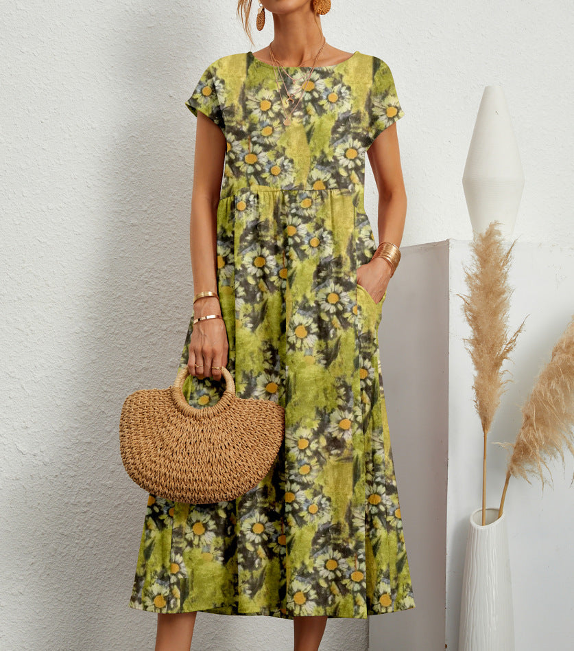 Roselle | Chic Floral Dress