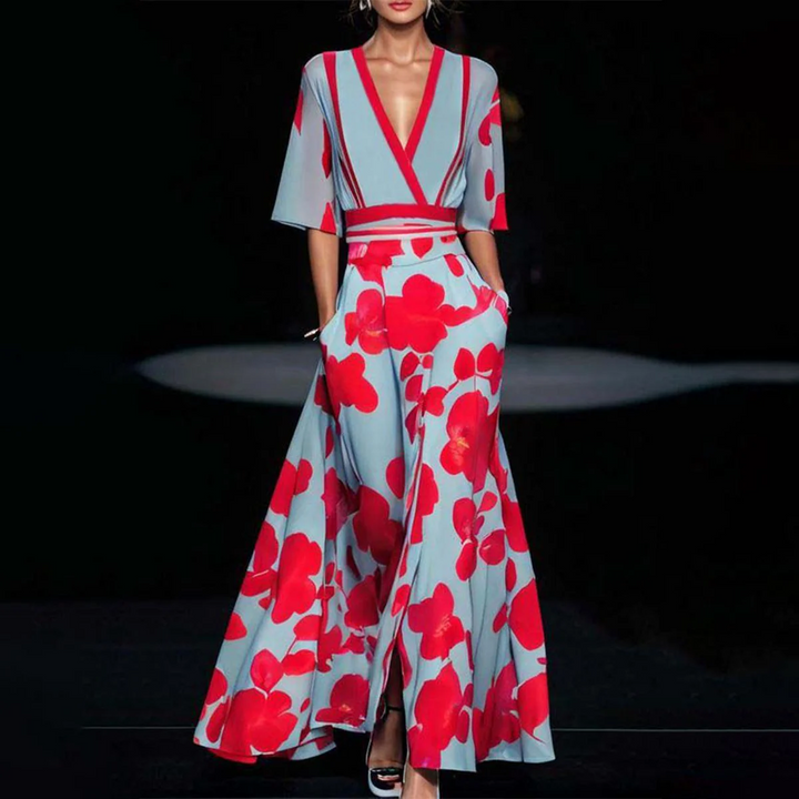 Amara | Timeless Floral Robe