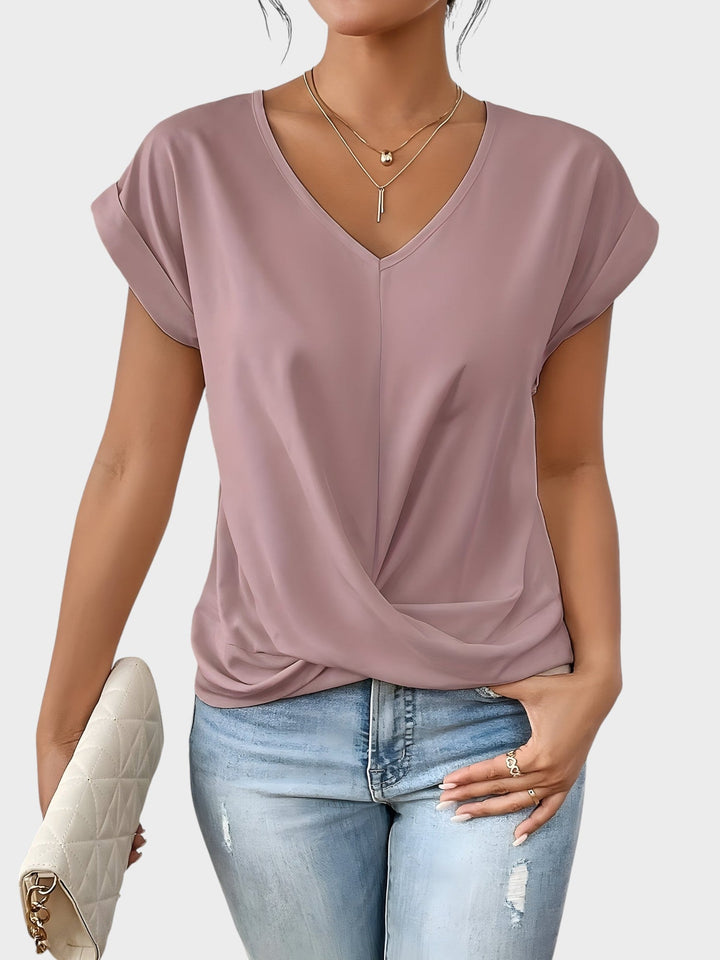 MIA | Casual V-Neck T-Shirt