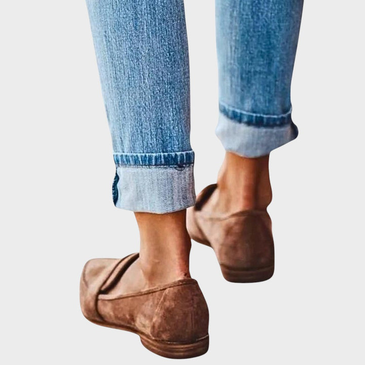 Copenhagen™ | Suede Loafers with Pointed Toe