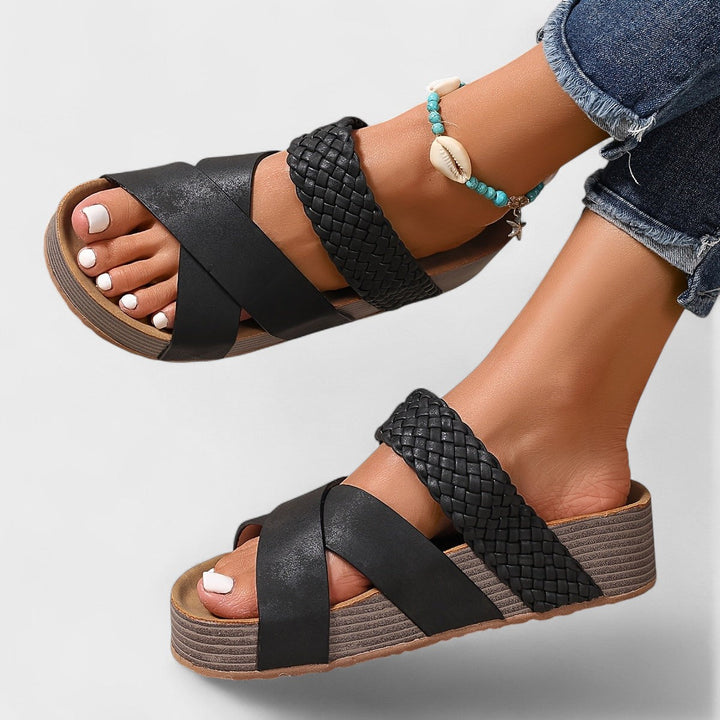 PHILIPPA | Orthopedic Leather Sandals