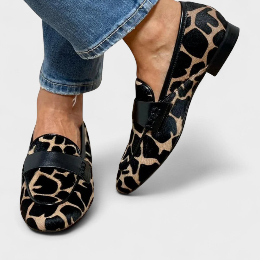ANNETTE | Animal Print Loafer