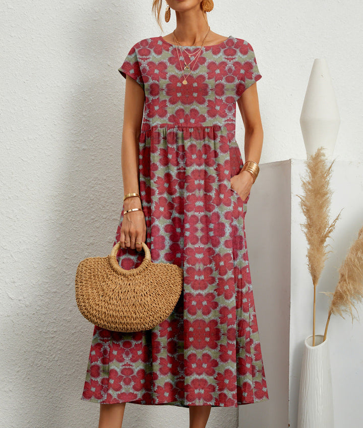 Roselle | Chic Floral Dress