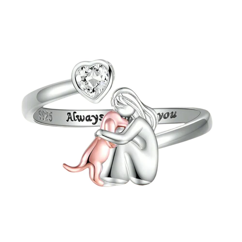 Heart-Shaped Zircon Silver 925 Ring – Miela
