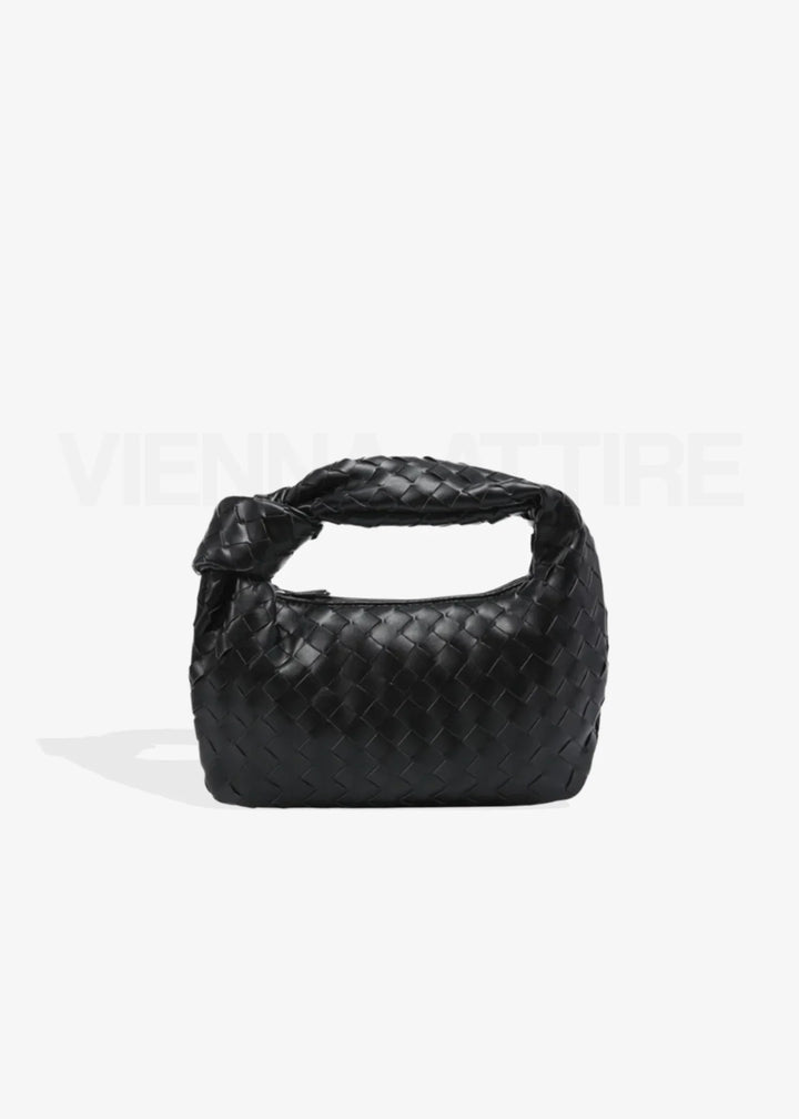 Ava Mini – Round Handle Bag with Braided Design