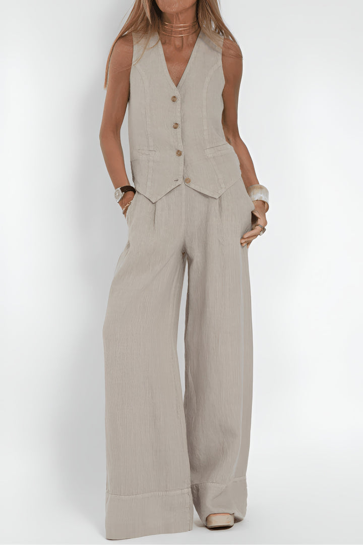 MARTINA | Stylish Women's Top with Complimentary Matching Pants