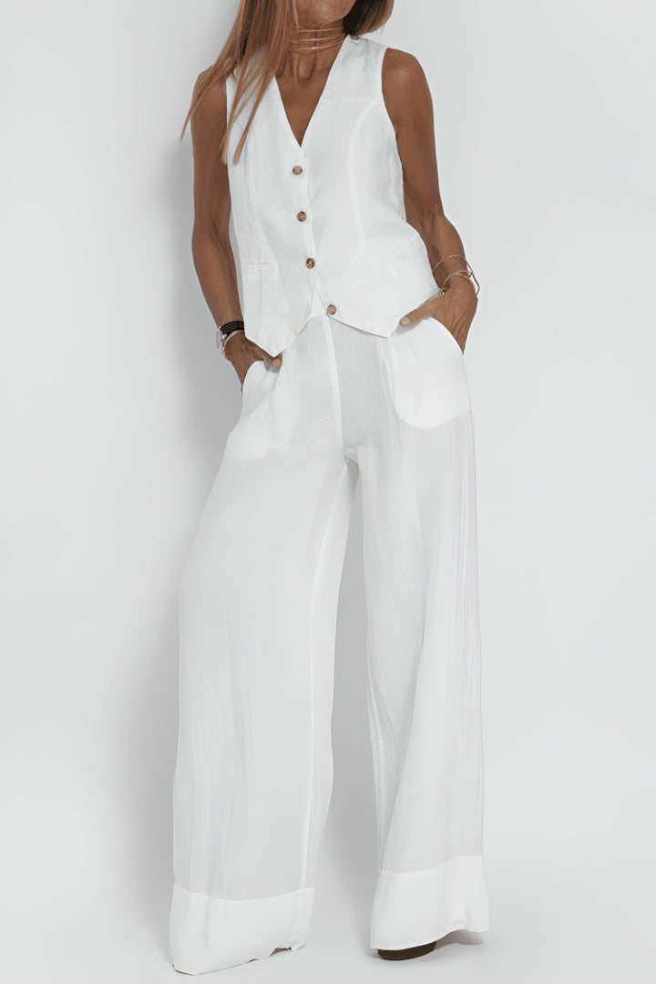 MARTINA | Stylish Women's Top with Complimentary Matching Pants