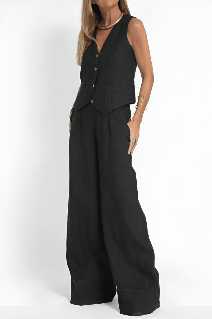 MARTINA | Stylish Women's Top with Complimentary Matching Pants
