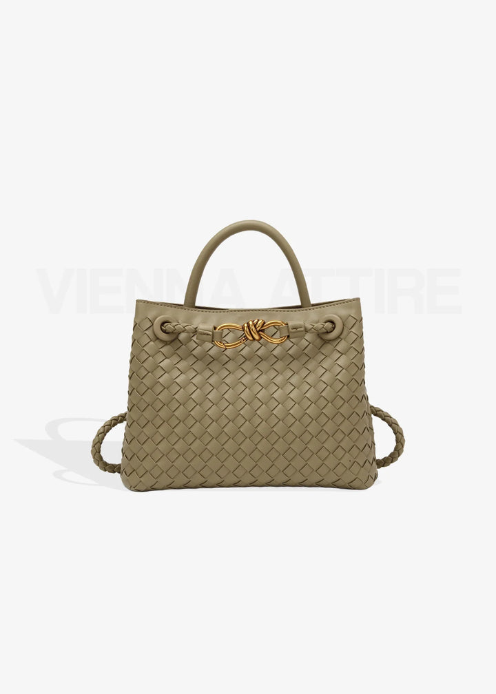 Sabine Mini Bag – Woven Crossbody Bag in Compact Design