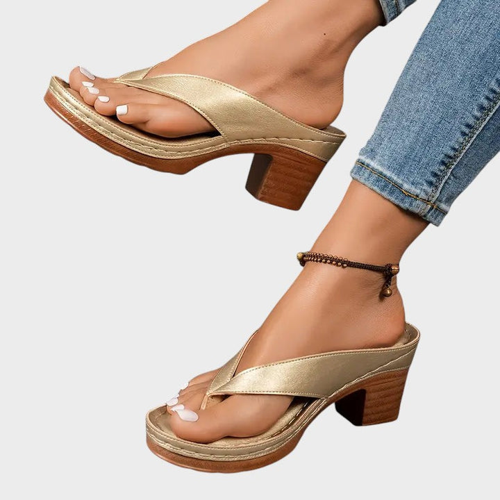 INGA™ | Orthopedic House Slippers with Heel