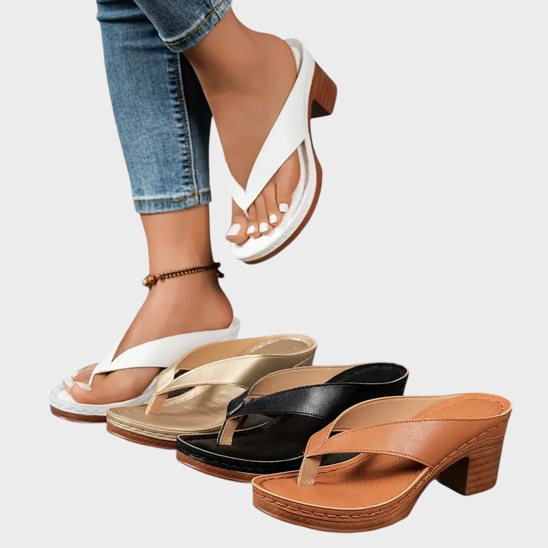 INGA™ | Orthopedic House Slippers with Heel