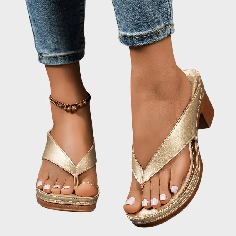 INGA™ | Orthopedic House Slippers with Heel