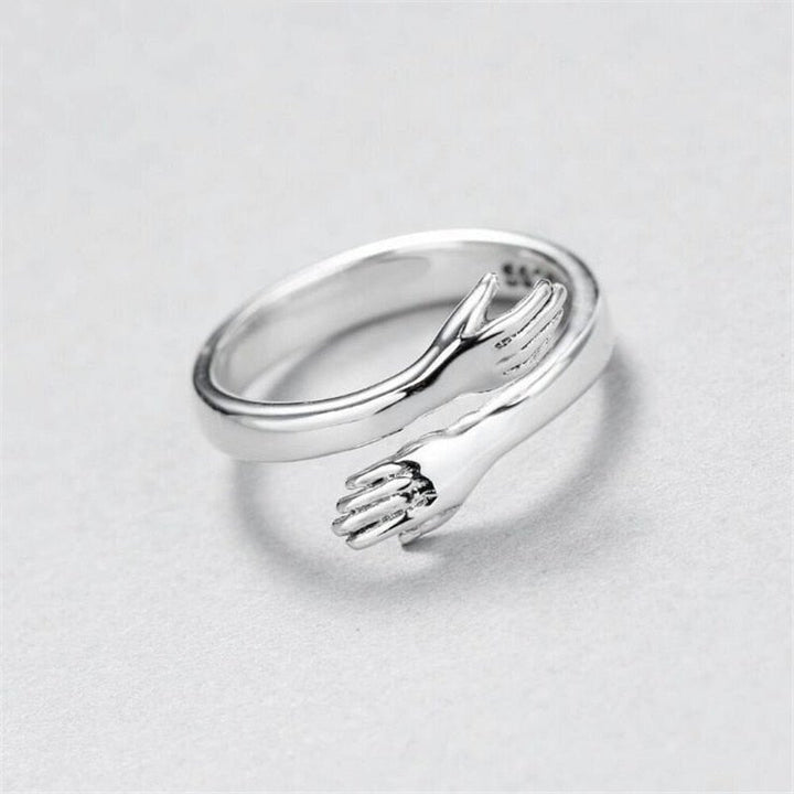Adjustable Silver Infinity Ring