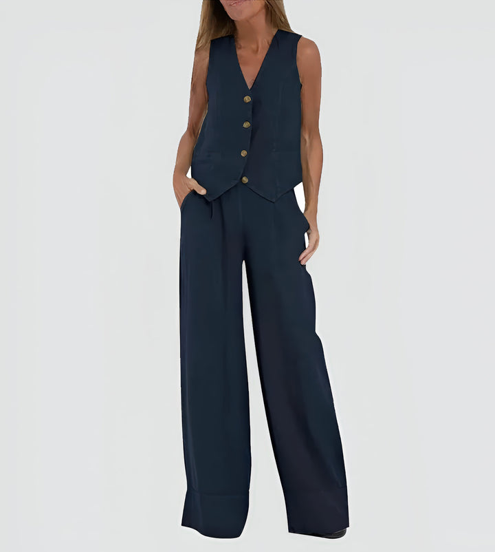 MARTINA | Stylish Women's Top with Complimentary Matching Pants