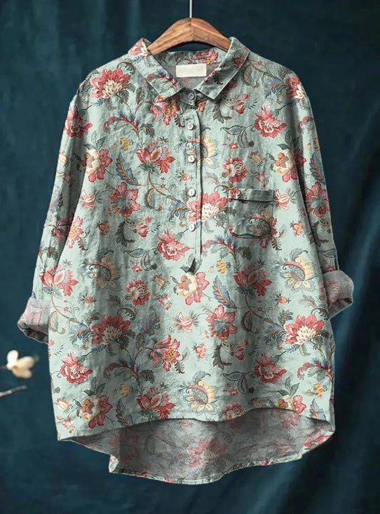 Betty™ | Timeless Floral Blouse