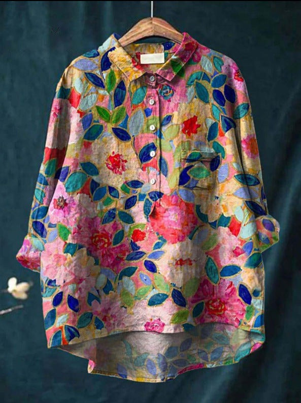 Betty™ | Timeless Floral Blouse