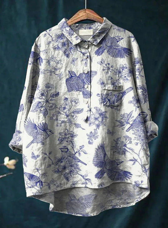 Betty™ | Timeless Floral Blouse
