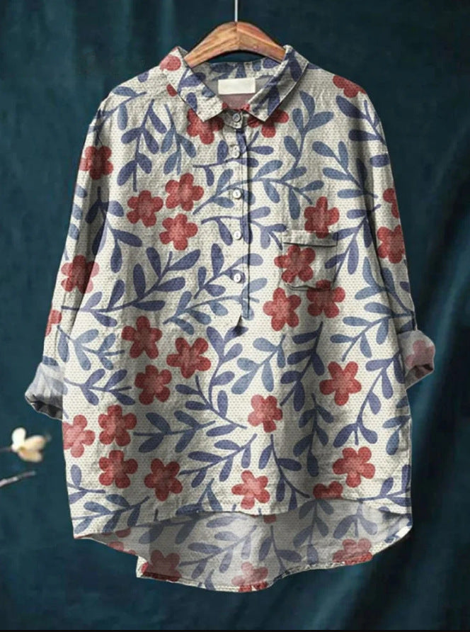 Betty™ | Timeless Floral Blouse