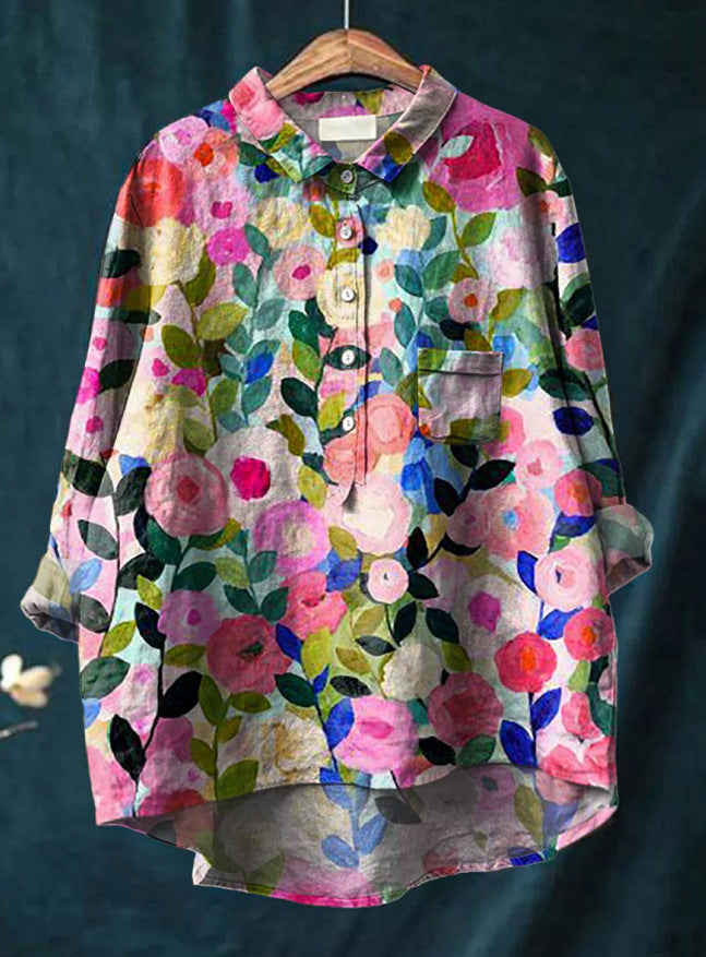 Betty™ | Timeless Floral Blouse