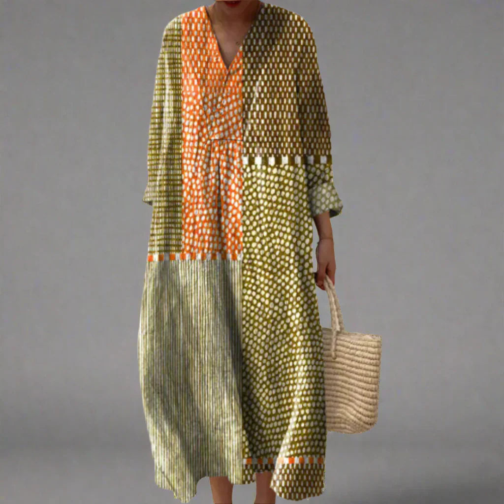Elena – Dress with Pattern