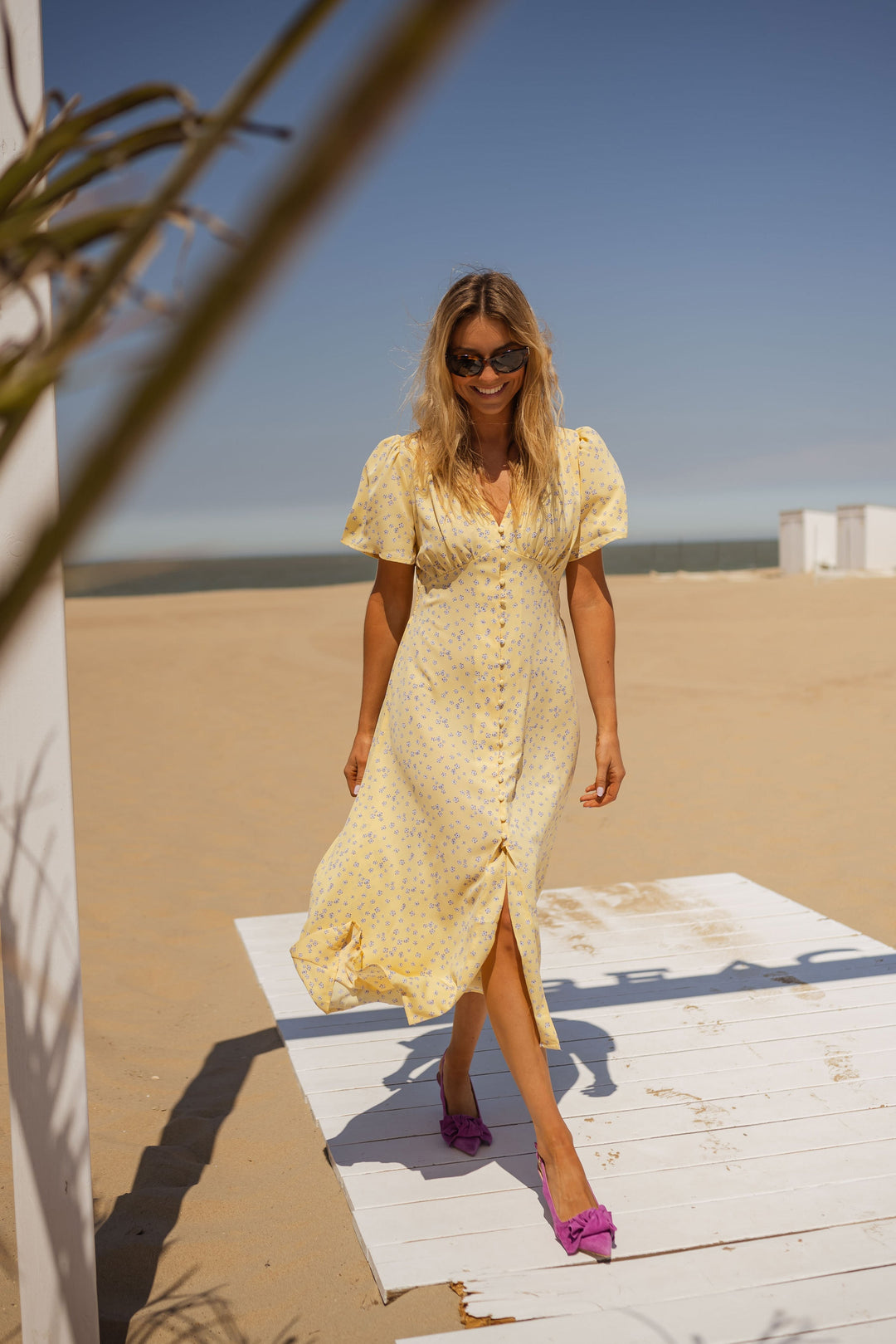 Diana™ | Floral Summer Midi Dress