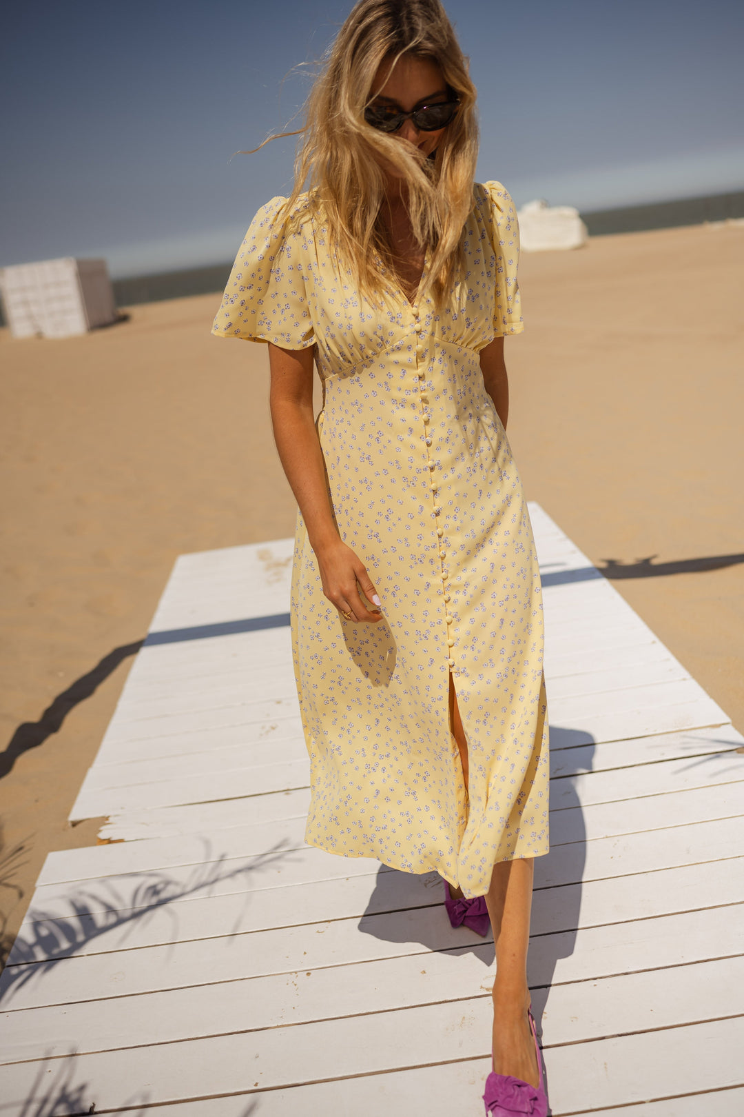 Diana™ | Floral Summer Midi Dress