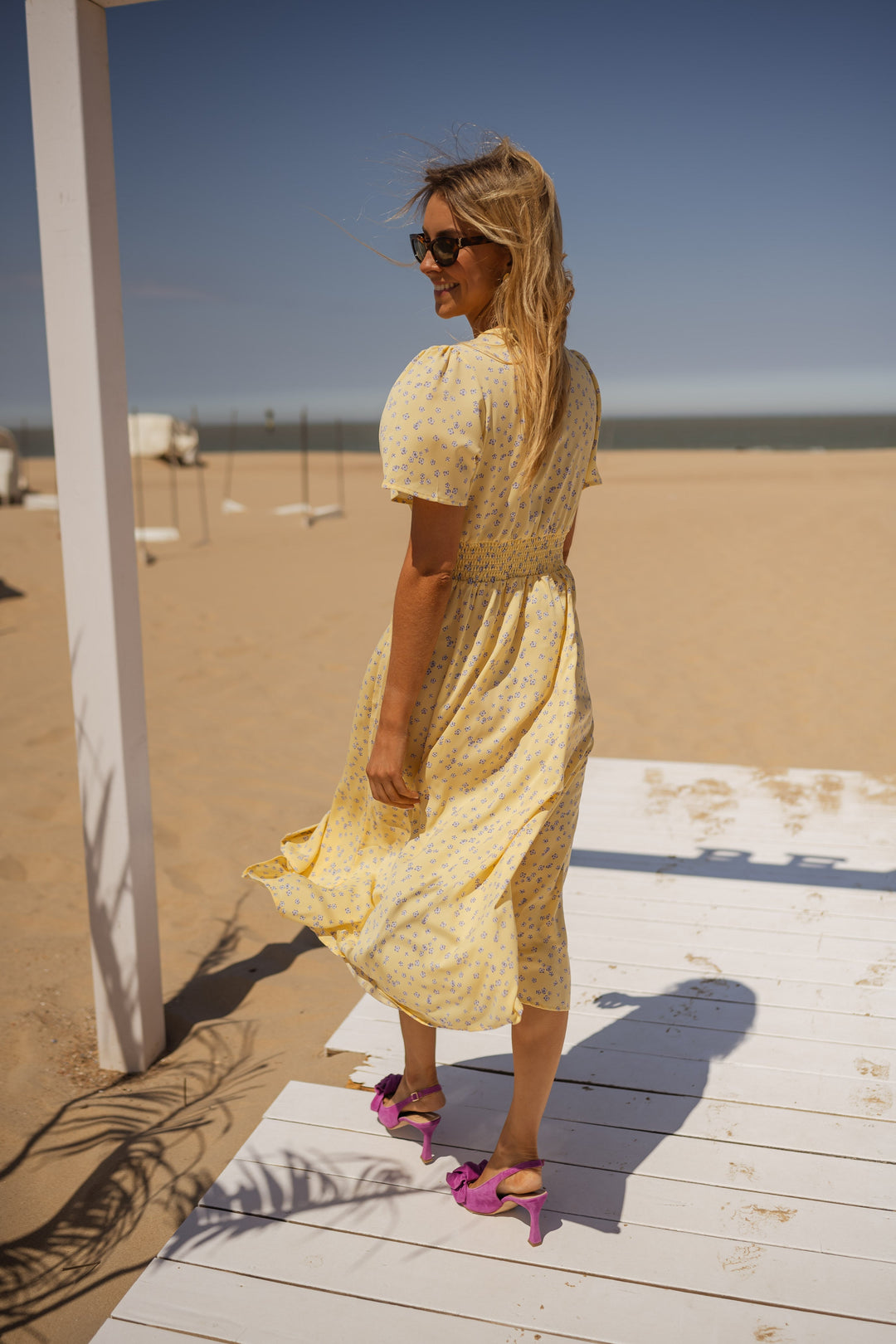 Diana™ | Floral Summer Midi Dress